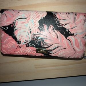 Kate Spade Pink Plume Neda Wallet
